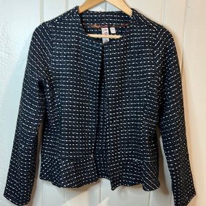 Dolan for Anthropologie. Blue, white and black sparkle size small